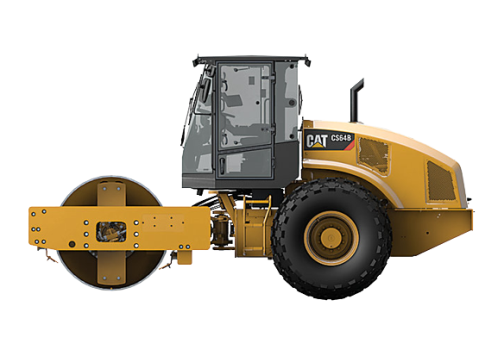 CAT CS64B Compactors with 101-200 HP Range & Has Compactors Type